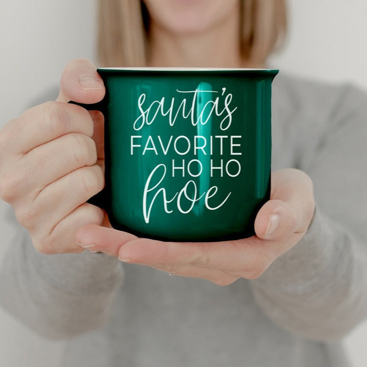 Ho Ho Hoe Christmas Mug