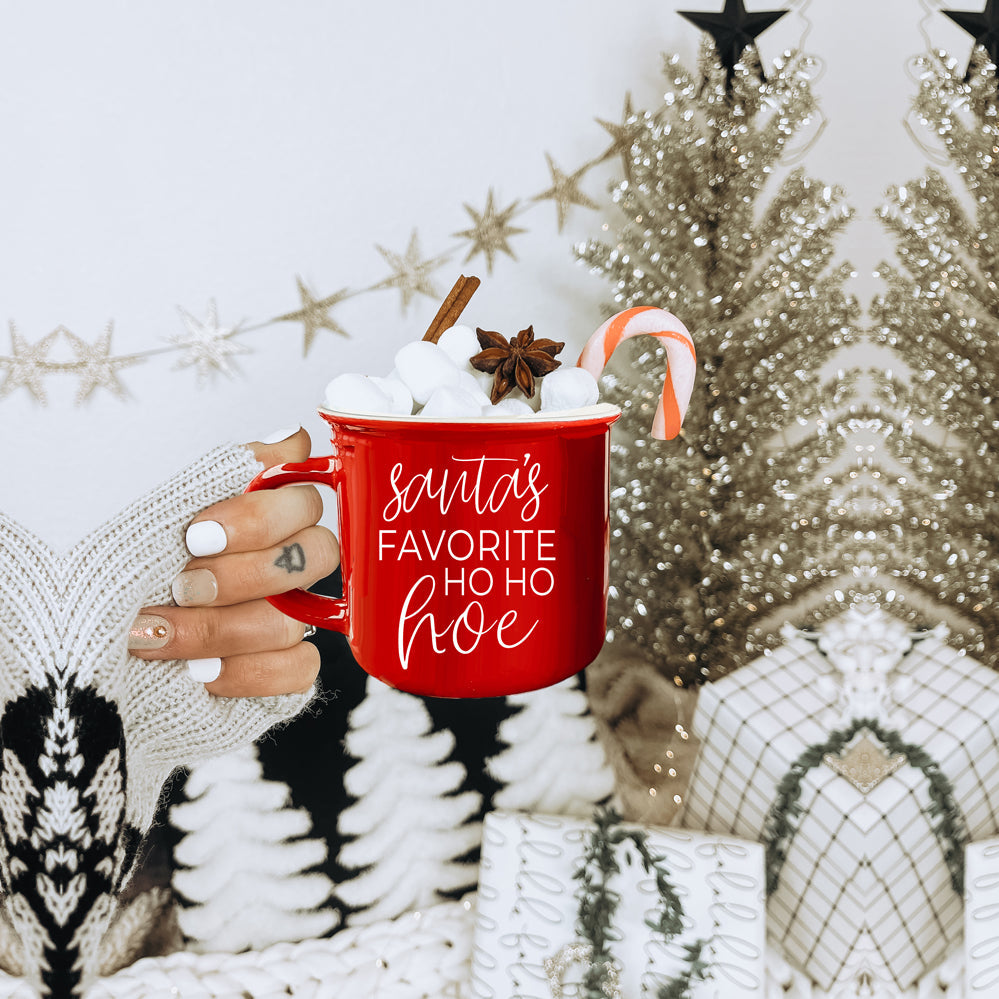 Ho Ho Hoe Christmas Mug