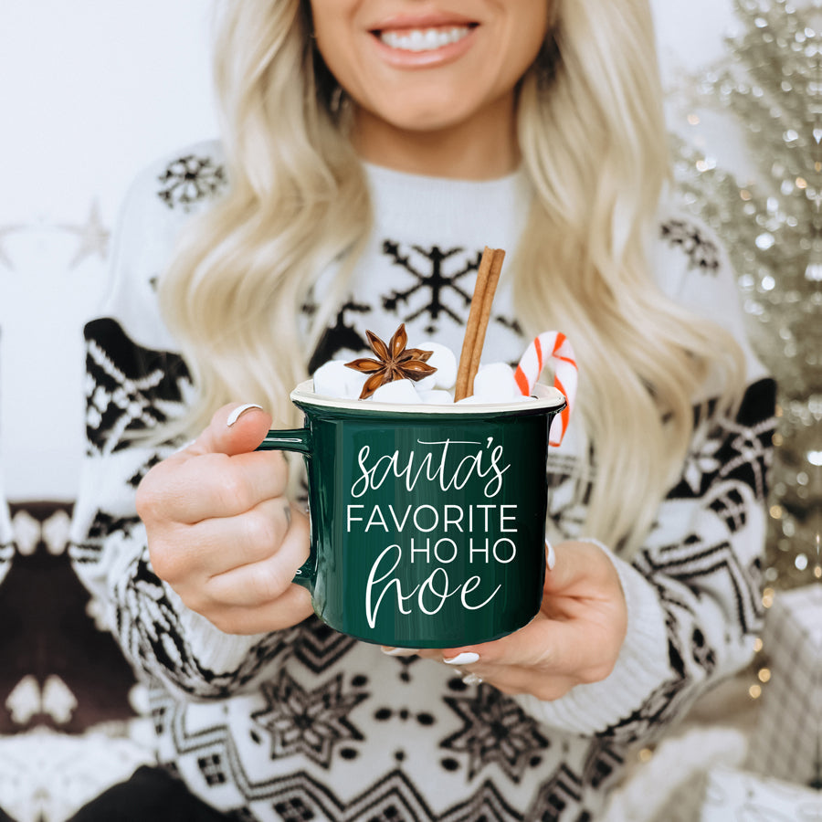 Ho Ho Hoe Christmas Mug