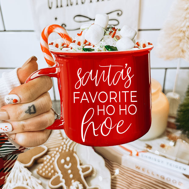 Ho Ho Hoe Christmas Mug