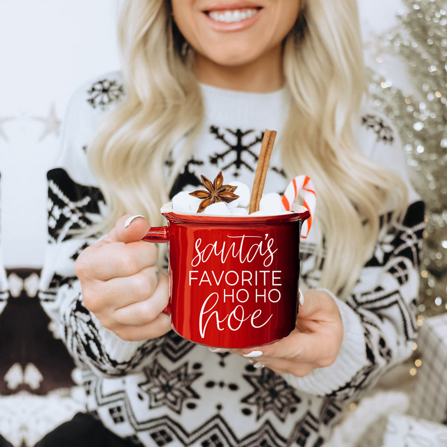 Ho Ho Hoe Christmas Mug