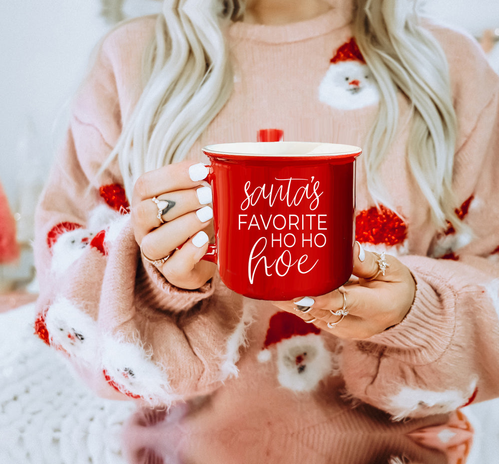 Ho Ho Hoe Christmas Mug