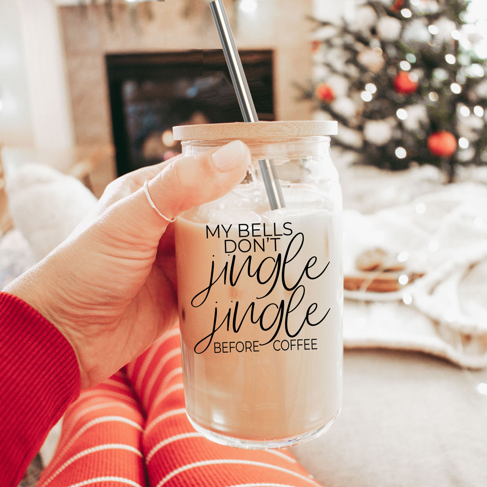 Jingle Jingle Christmas Glass Cup