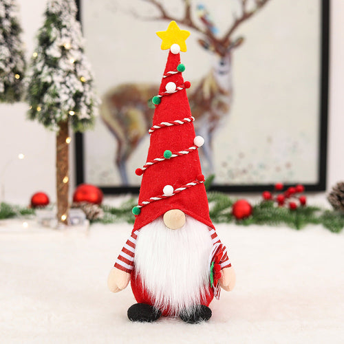 Christmas Nordic Style Santas Festival Decorative Props